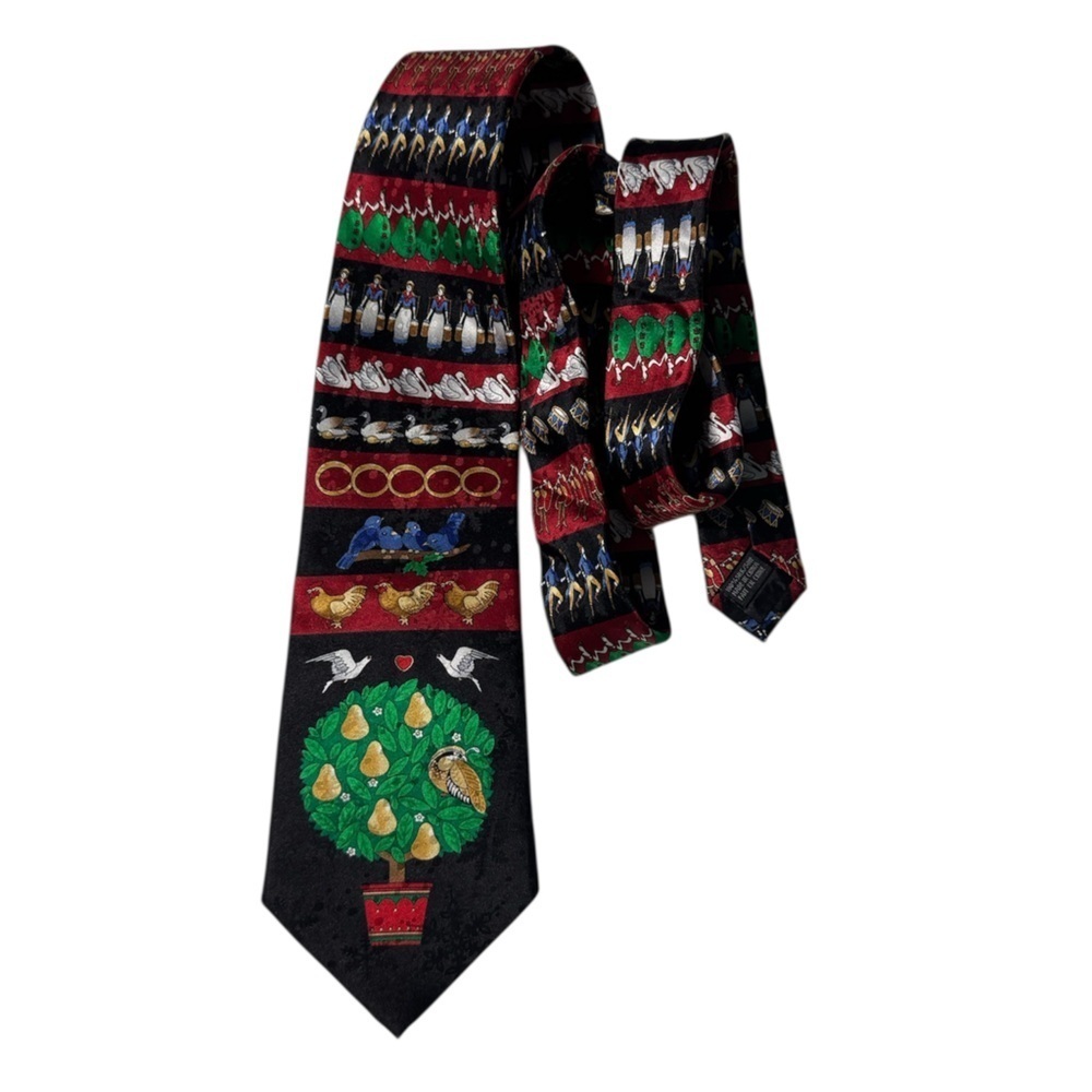 St. Nicks Christmas Tie Twelve Days of Christmas